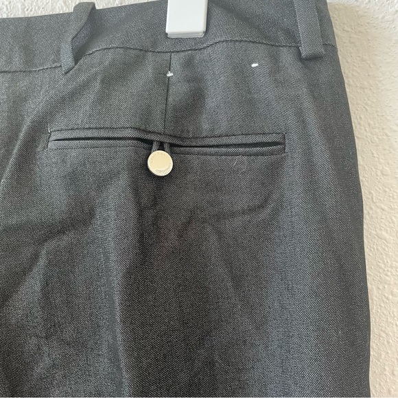 Calvin Klein Modern Fit Trousers Charcoal Gray Size  4 Office Career Neutral - Picture 5 of 9
